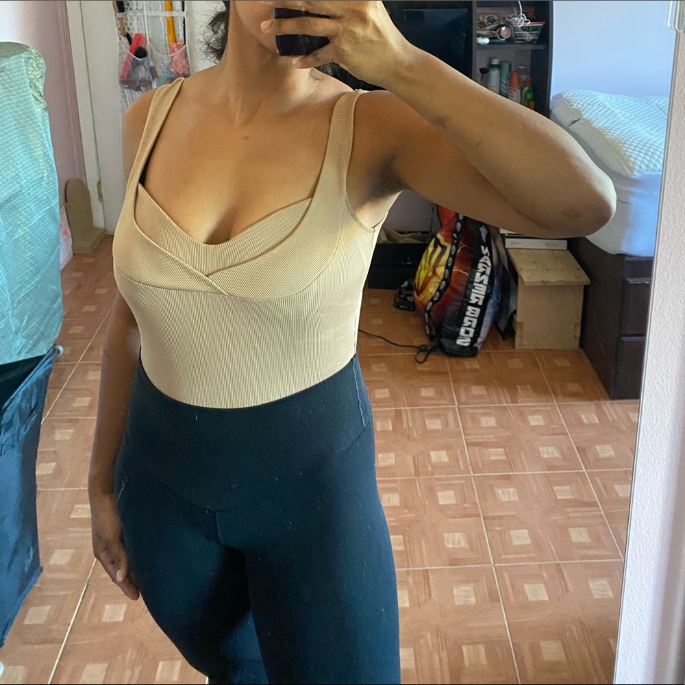 Tan H&M Bodysuit
